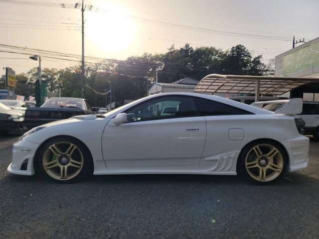 セリカ ＳＳ－ＩＩ　ウェーバースポーツフルエアロ・ＢＬＩＴＺ車高調・ＢＬＩＴＺエアクリーナー・アペックスマフラー・ボンネットスポイラー・スパルコ１８ＡＷ（7枚目）