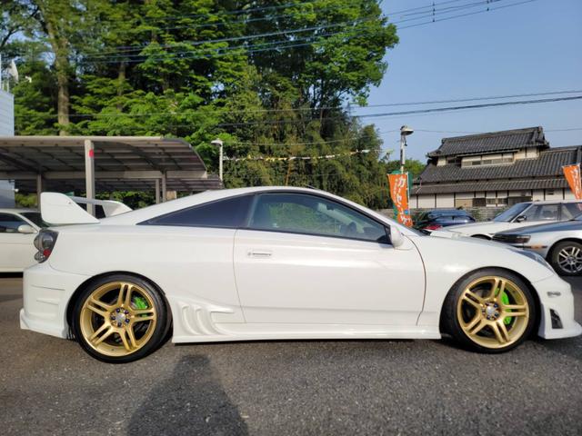 セリカ ＳＳ－ＩＩ　ウェーバースポーツフルエアロ・ＢＬＩＴＺ車高調・ＢＬＩＴＺエアクリーナー・アペックスマフラー・ボンネットスポイラー・スパルコ１８ＡＷ（8枚目）