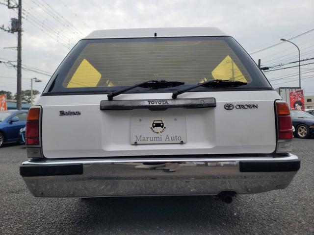 クラウンバン DX 純正5MT・ローダウン・タイベル交換済み・ホワイトレタータイヤ・社外14AW(6枚目)