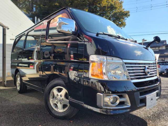 キャラバン ロングＧＸ　両側スライドドア・Ｗエアコン・純正ＨＤＤナビ・バックカメラ・ビルトインＥＴＣ・前後ドラレコ・純正１５ＡＷ（3枚目）