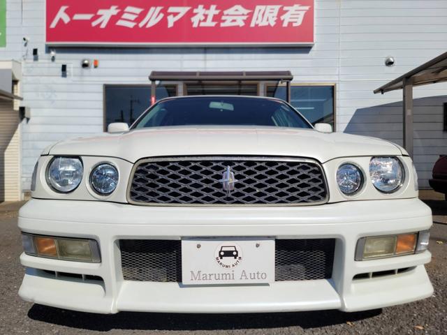 セドリック グランツーリスモＳＶ　フルエアロ・ニスモマフラー・フロントタワーバー・パワーシート・キーレス・ＢＢＳ１７インチアルミ（5枚目）