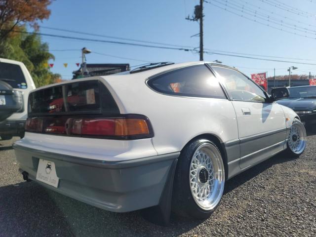 CR-X 1.5X 純正5MT・レカロシート・ラルグス車高調・前後キャンバーアーム・社外マフラー・社外15AW(2枚目)