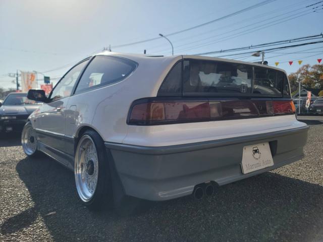 CR-X 1.5X 純正5MT・レカロシート・ラルグス車高調・前後キャンバーアーム・社外マフラー・社外15AW(4枚目)