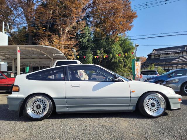 CR-X 1.5X 純正5MT・レカロシート・ラルグス車高調・前後キャンバーアーム・社外マフラー・社外15AW(8枚目)
