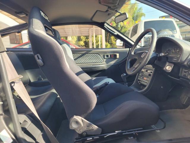 CR-X 1.5X 純正5MT・レカロシート・ラルグス車高調・前後キャンバーアーム・社外マフラー・社外15AW(16枚目)