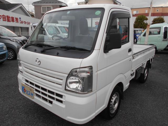 スクラムトラック ＫＣエアコン・パワステ　フロア５速　エアコン　パワステ　ＡＢＳ　エアバッグ　軽自動車（2枚目）