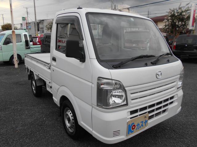 スクラムトラック ＫＣエアコン・パワステ　フロア５速　エアコン　パワステ　ＡＢＳ　エアバッグ　軽自動車（3枚目）