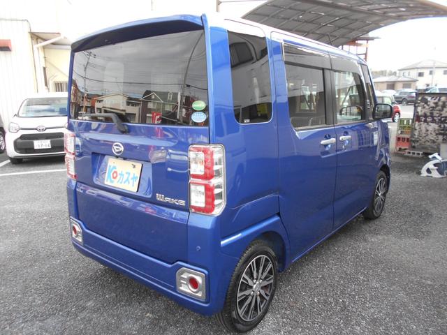 ウェイク ＧターボＳＡＩＩＩ　両側パワースライドドア　メモリーナビ　フルセグＴＶ　Ｂｌｕｅｔｏｏｔｈ接続　ＤＶＤビデオ　全方位カメラ　ドライブレコーダー　ＬＥＤヘッドライト　フォグランプ　衝突軽減ブレーキ　スマアシＩＩＩ　軽自動車（4枚目）