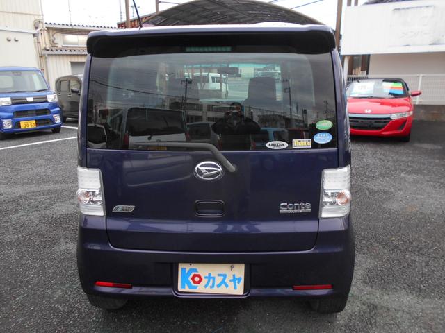 ムーヴコンテ カスタム　ＲＳ　ターボ　ＨＩＤヘッドライト　フォグランプ　スマートキー　エコアイドル　オートエアコン　ＣＤチューナー　プライバシーガラス　軽自動車（8枚目）