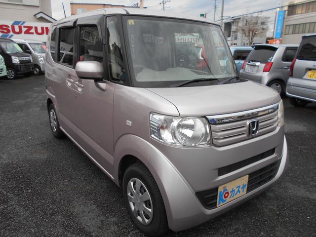 Ｎ－ＢＯＸ Ｇ　純正メモリーナビ　ワンセグＴＶ　ＤＶＤビデオ　バックモニター　プッシュスタート　キーフリー　両側スライドドア　軽自動車（3枚目）