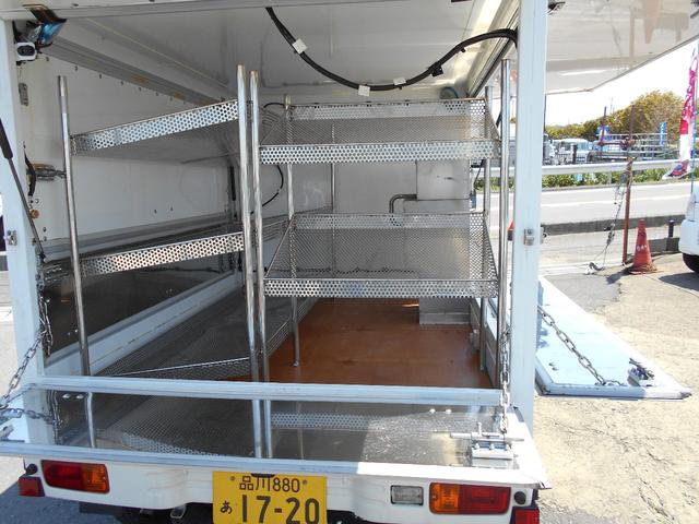 販売車 陳列棚&手洗い付き(17枚目)