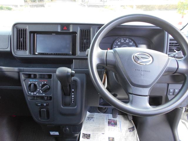 ハイゼットカーゴ クルーズＳＡＩＩＩ　社外ナビ　電動格納ミラー　両側スライドドア　安全運転サポート機能搭載（10枚目）