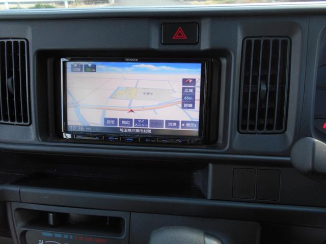 ハイゼットカーゴ クルーズＳＡＩＩＩ　社外ナビ　電動格納ミラー　両側スライドドア　安全運転サポート機能搭載（11枚目）
