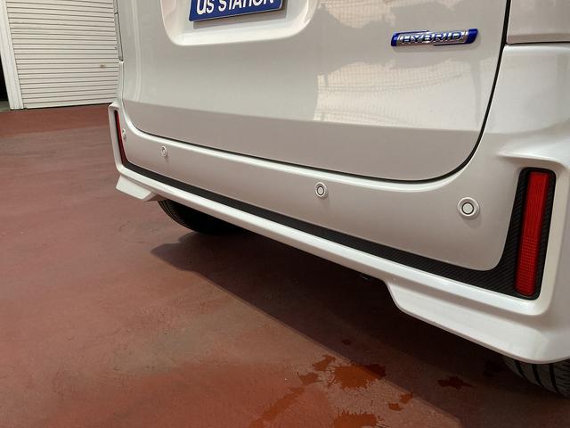 スペーシアカスタム カスタム HYBRID XS MK53S 全方位カメラナビ ワンオーナー 衝突軽減システム リヤパーキングセンサー オートライト 両側パワースライドドア スリムサーキュレーター シートヒーター ステアリングスイッチ 前後ドライブレコーダー(7枚目)