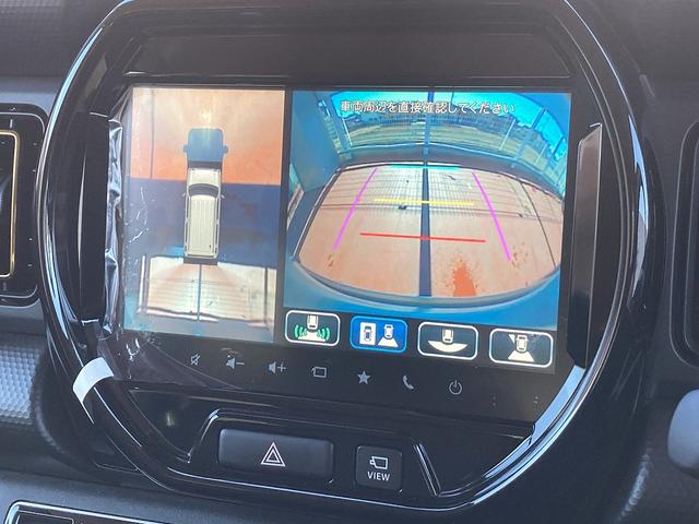 ハスラー ＨＹＢＲＩＤ　Ｘ　３型　全方位カメラ　ナビ　スズキコネクト　デモカー　衝突軽減システム　リヤパーキングセンサー　全方位モニター付ナビゲーション、シートヒーター、ＬＥＤヘッドランプ、インパネＣＶＴ、ステアリングスイッチ、クルーズコントロール、マイルドハイブリッド（21枚目）