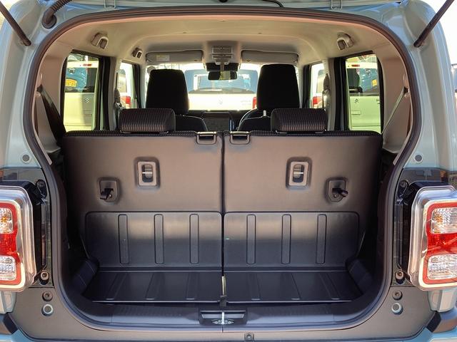 ハスラー ＨＹＢＲＩＤ　Ｘ　３型　全方位カメラ　ナビ　スズキコネクト　デモカー　衝突軽減システム　リヤパーキングセンサー　全方位モニター付ナビゲーション、シートヒーター、ＬＥＤヘッドランプ、インパネＣＶＴ、ステアリングスイッチ、クルーズコントロール、マイルドハイブリッド（39枚目）