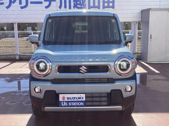 ハスラー ＨＹＢＲＩＤ　Ｘ　３型　全方位カメラ　ナビ　スズキコネクト　デモカー　衝突軽減システム　リヤパーキングセンサー　全方位モニター付ナビゲーション、シートヒーター、ＬＥＤヘッドランプ、インパネＣＶＴ、ステアリングスイッチ、クルーズコントロール、マイルドハイブリッド（48枚目）