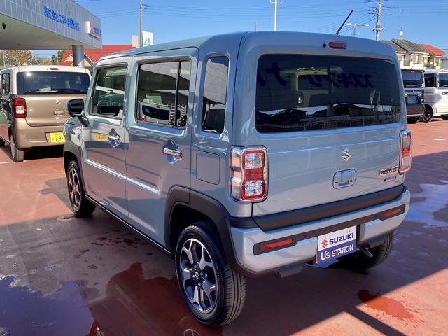 ハスラー ＨＹＢＲＩＤ　Ｘ　３型　全方位カメラ　ナビ　スズキコネクト　デモカー　衝突軽減システム　リヤパーキングセンサー　全方位モニター付ナビゲーション、シートヒーター、ＬＥＤヘッドランプ、インパネＣＶＴ、ステアリングスイッチ、クルーズコントロール、マイルドハイブリッド（52枚目）