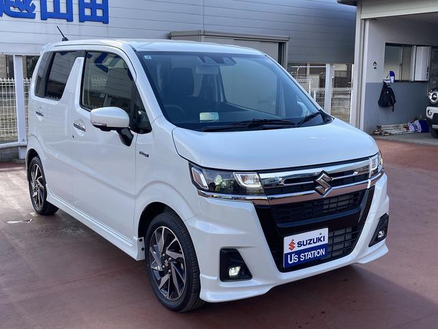 ワゴンＲカスタムＺ カスタムＺ　ＨＹＢＲＩＤ　ＺＴ　４型　ターボ　全方位カメラ　デモカー　衝突軽減システム　リヤパーキングセンサー　オートライト　シートヒーター　ディスプレイオーディオ　全方位カメラ　スズキコネクト　ステアリングスイッチ　クルーズコントロール　パドルシフト（50枚目）