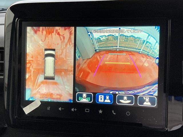 スペーシア ギア　ＨＹＢＲＩＤ　ＸＺ　メーカーオプション９インチナビ　全方位カメラ　両側パワースライドドア　デュアルセンサーブレーキサポート　スズキコネクトアダプティブクルーズコントロールヘッドアップディスプレイハンドルヒーター（32枚目）