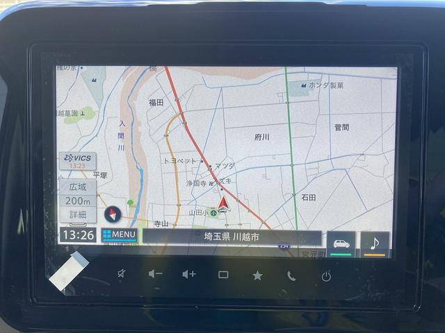 ワゴンＲスマイル ＨＹＢＲＩＤＸ３型メーカーオプション９インチナビ全方位カメラ　スズキセーフティーサポートスズキコネクトＬＥＤフロントヘッドライトＬＥＤフロントフォグランプＬＥＤ再度ターンランプ付きドアミラー後席両側パワースライドドア電動パーキングブレーキ（16枚目）