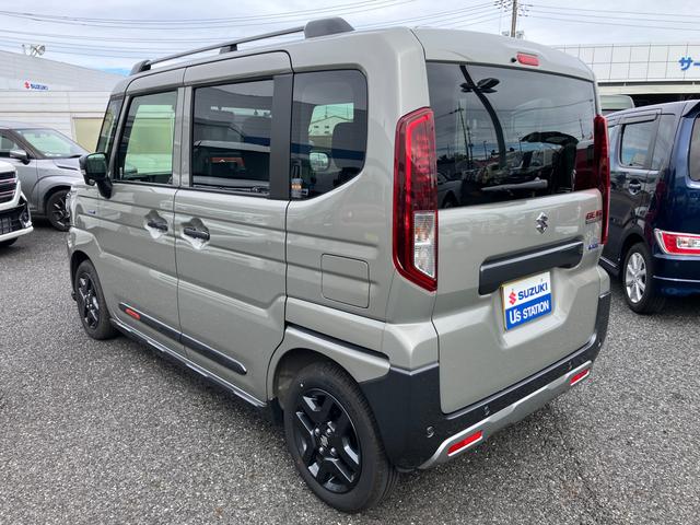 スペーシアギア ギア HYBRID XZ 両側Pスライド 電動パーキング 両側パワースライドドア 電動パーキングブレーキ 衝突被害軽減システム スリムサーキュレーター マルチユースフラップ ステアリングヒーター LEDヘッドランプ アダプティブクルーズコントロール(23枚目)