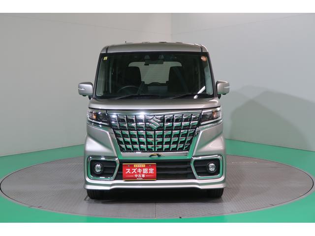 スペーシアカスタム カスタム　ＨＹＢＲＩＤ　ＧＳ　３型　全方位モニターナビ　全方位モニターナビ　スズキコネクト　ＥＴＣ　前後方録画ドライブレコーダー　衝突被害軽減システム　パワースライドドア　ＬＥＤヘッドランプ　アダプティブクルーズコントロール　盗難抑止システム　ワンオーナー（6枚目）