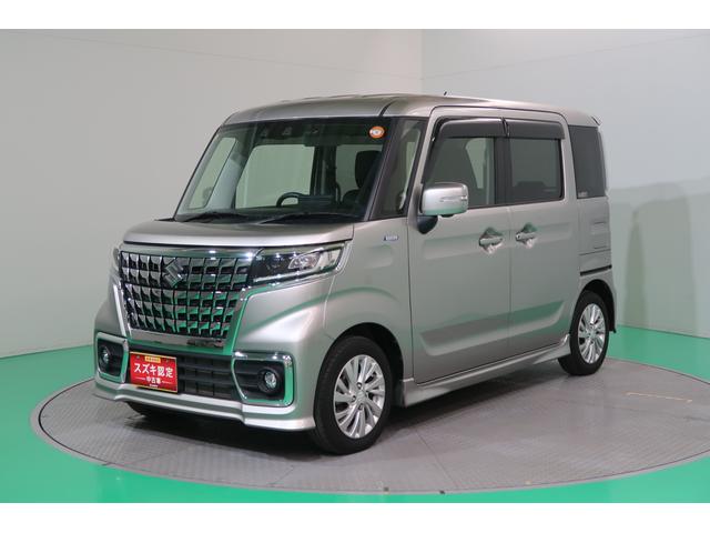 スペーシアカスタム カスタム　ＨＹＢＲＩＤ　ＧＳ　３型　全方位モニターナビ　全方位モニターナビ　スズキコネクト　ＥＴＣ　前後方録画ドライブレコーダー　衝突被害軽減システム　パワースライドドア　ＬＥＤヘッドランプ　アダプティブクルーズコントロール　盗難抑止システム　ワンオーナー（56枚目）