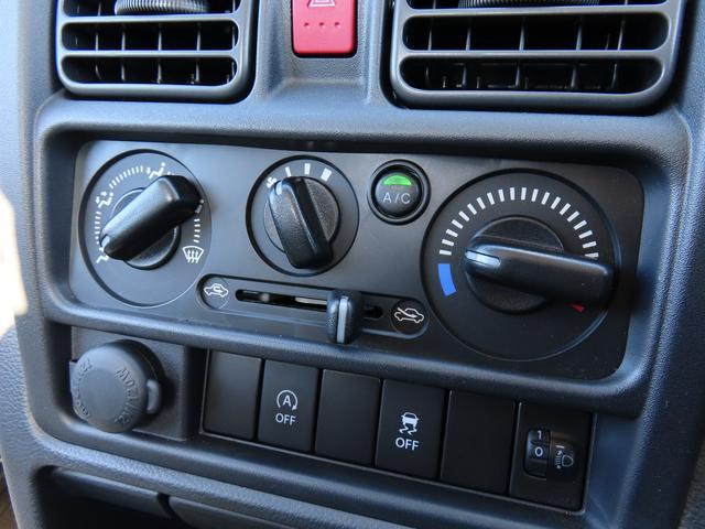 キャリイトラック ＫＣエアコンパワステ　６型　ＡＭＦＭラジオ　エアコン　パワステ　アイドリングストップ　ＡＭＦＭラジオ♪　運転席エアバック（5枚目）