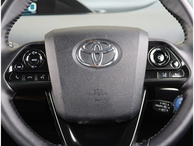 プリウス SセーフティプラスII 純正SDナビ バックカメラ 衝突被害軽減システム レーダークルーズ コーナーセンサー スマートキー LEDヘッドライト ETC オートハイビーム 車線逸脱警報(10枚目)