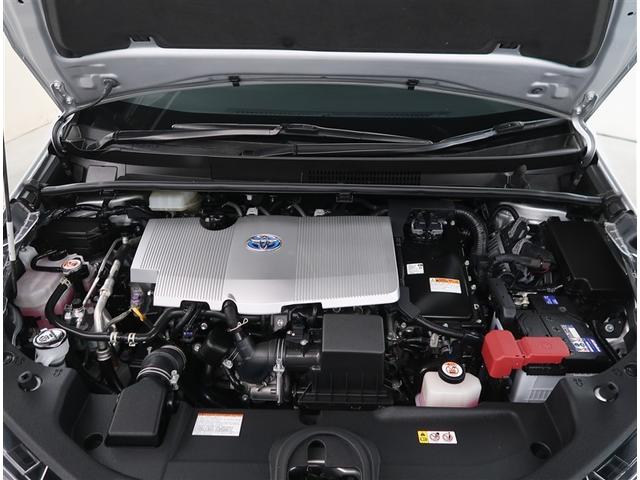 プリウス SセーフティプラスII 純正SDナビ バックカメラ 衝突被害軽減システム レーダークルーズ コーナーセンサー スマートキー LEDヘッドライト ETC オートハイビーム 車線逸脱警報(19枚目)