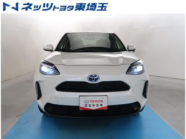 ヤリスクロス ハイブリッドＺ　純正８型ディスプレイオーディオ　バックカメラ　衝突被害軽減システム　ハーフレザーシート　パワーシート　コーナーセンサー　ＬＥＤヘッドライト　ＥＴＣ　純正１８インチアルミホイール　オートハイビーム（5枚目）