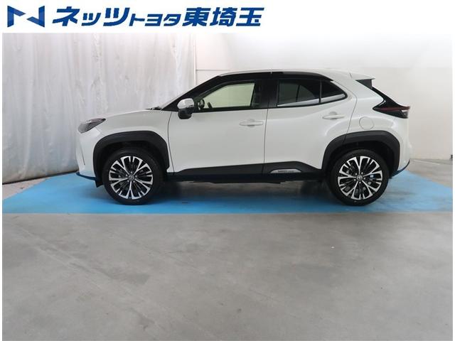 ヤリスクロス ハイブリッドＺ　純正８型ディスプレイオーディオ　バックカメラ　衝突被害軽減システム　ハーフレザーシート　パワーシート　コーナーセンサー　ＬＥＤヘッドライト　ＥＴＣ　純正１８インチアルミホイール　オートハイビーム（6枚目）