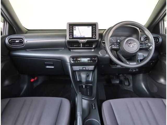 ヤリス ハイブリッドX 純正7型ディスプレイオーディオ バックカメラ 衝突被害軽減 コーナーセンサー ビルトインETC オートハイビーム 車線逸脱警報 オートライト オートエアコン(2枚目)