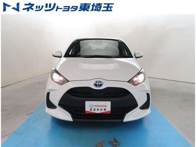 ヤリス ハイブリッドX 純正7型ディスプレイオーディオ バックカメラ 衝突被害軽減 コーナーセンサー ビルトインETC オートハイビーム 車線逸脱警報 オートライト オートエアコン(5枚目)