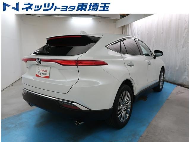 ハリアー Ｚ　レザーパッケージ　純正１２．３型ＤＡ　衝突被害軽減装置　クリアランスソナー　ブラインドスポットモニター　全周囲カメラ　ＵＳＢ　Ｂｌｕｅｔｏｏｔｈ　１００Ｗ電源　ドラレコ　本革シート　電動リヤゲート　ＥＴＣ２．０（7枚目）