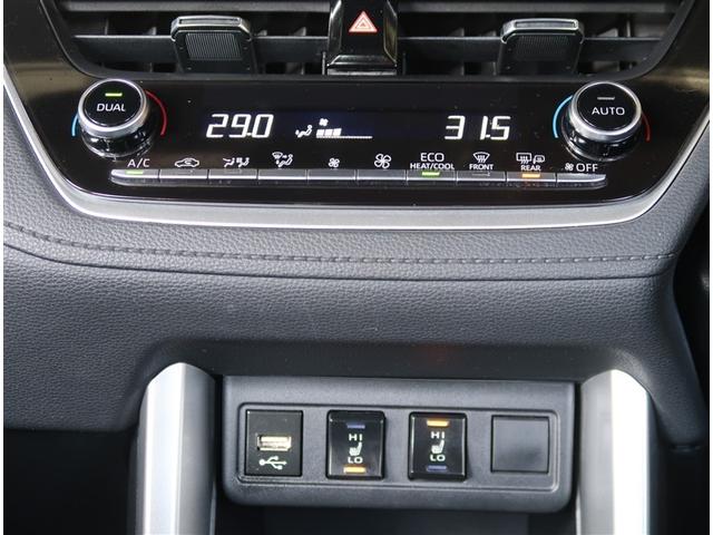 カローラクロス ハイブリッド　Ｚ　パノラマルーフ　ＤＡ＋ナビ　クリアランスソナー　メディアプレイヤー接続　ＵＳＢ　Ｂｌｕｅｔｏｏｔｈ　ドラレコ　パワーシート　電動リヤゲート　シートヒーター　純正アルミ　ＥＴＣ２．０　全周囲カメラ（12枚目）