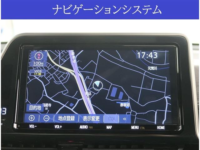 Ｃ－ＨＲ Ｇ　ＴＲＤフルエアロ　ＳＤナビ　フルセグ　ＤＶＤ　ＥＴＣ２．０　リヤカメラ　レーダークルーズ　クリアランスソナー　ブラインドスポットモニター　Ｂｌｕｅｔｏｏｔｈ　１５００Ｗ　ドラレコ　純正アルミ（3枚目）