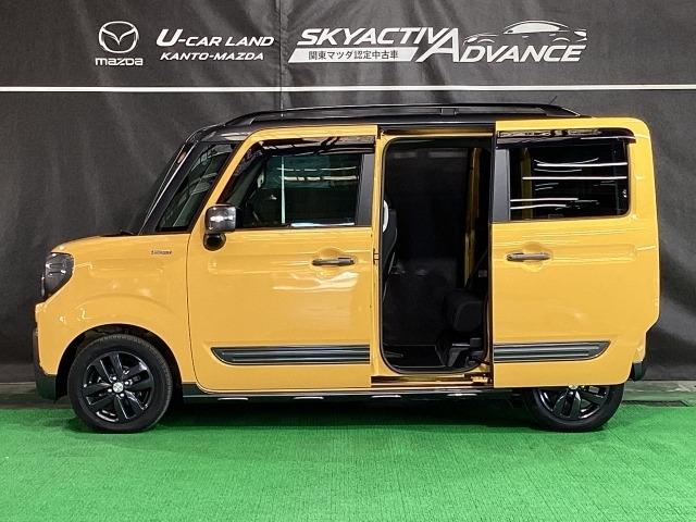 フレアワゴンタフスタイル 660 タフスタイル ハイブリッド XS ワンオーナー メモリーナビ バックカメラ シートヒータ デュアルセンサーブレーキ パークソナー ルーフレール 地デジTV ナビTV LEDヘッドライト ドライブレコーダー オートエアコン Bカメラ(35枚目)