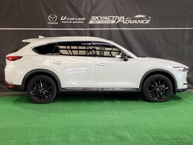 CX-8 2.2 XD ブラックトーン エディション 4WD ワンオーナー 全周囲カメラ ETC 360ビュー 電動リヤゲート 衝突軽減装置 追従クルコン 車線逸脱警報装置 運転席パワーシート LEDヘッド 1オーナー AWD Bluetooth オートライト(39枚目)