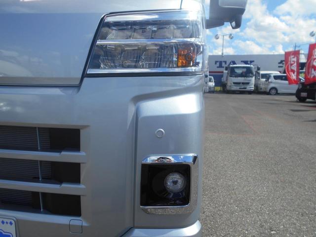 ハイゼットカーゴ クルーズ　届出済未使用車　ＬＥＤライト　デュアルエアバッグ　電動ミラー　セキュリティーアラーム　コーナーセンサー　禁煙車　パワーウィンドウ　安全ボディ　横滑り防止機能　ＡＢＳ　アイドリングストップ　スマートキー　キーフリー（42枚目）