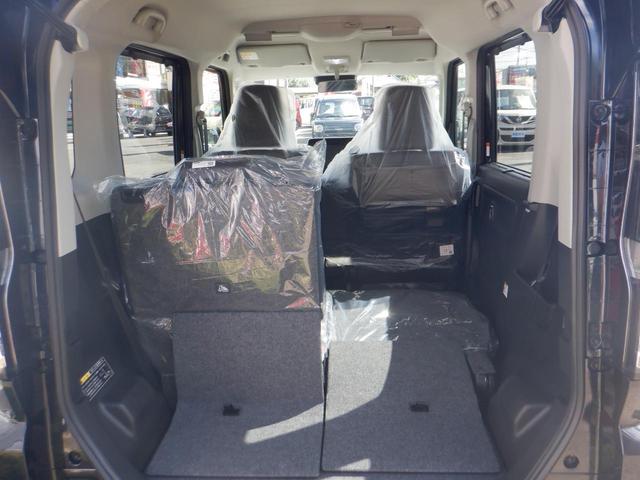 スペーシアカスタム ハイブリッドＸＳターボ　届出済未使用車　ＵＳＢ接続　電動格納式ドアミラー　オートＬＥＤ　禁煙　ＥＳＣ　クルーズＣ　運転席シートヒーター　フルフラット　１オーナー　パワーウィンドゥ　ＬＥＤヘッドライ　スマートキ　ベンチシート（39枚目）