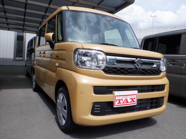 スペーシア ハイブリッドＧ　超目玉車　届出済未使用車　禁煙　アイドリングＳ　キーレススタートシステム　パーキングセンサー　横滑防止　イモビライザー　ＬＥＤライト　電動格納ミラー　Ｗエアバッグ　スマートキー　オートエアコン　フルフラット（8枚目）