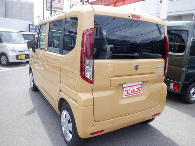 スペーシア ハイブリッドＧ　超目玉車　届出済未使用車　禁煙　アイドリングＳ　キーレススタートシステム　パーキングセンサー　横滑防止　イモビライザー　ＬＥＤライト　電動格納ミラー　Ｗエアバッグ　スマートキー　オートエアコン　フルフラット（9枚目）