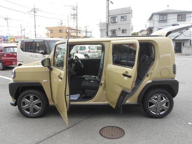 タフト Ｇターボ　ダーククロムベンチャー　届出済未使用車　禁煙　車線逸脱警報装置　衝突回避支援ブレーキ　レーダークルーズ　シートヒータ　電動格納ドアミラー　安全ボディ　ＬＥＤ　ムーンルーフ　Ａストップ　サイドエアバッグ　ターボ車　エアバッグ（6枚目）
