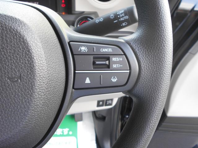 Ｎ－ＢＯＸ ベースグレード　届出済未使用車　衝突軽減システム　スマートキ－　車線維持支援システム　禁煙　フルフラットシート　電動格納式ドアミラー　カーテンエアバック　イモビライザー　ＥＣＯモード　横滑り防止　ＬＥＤヘッドライト（25枚目）