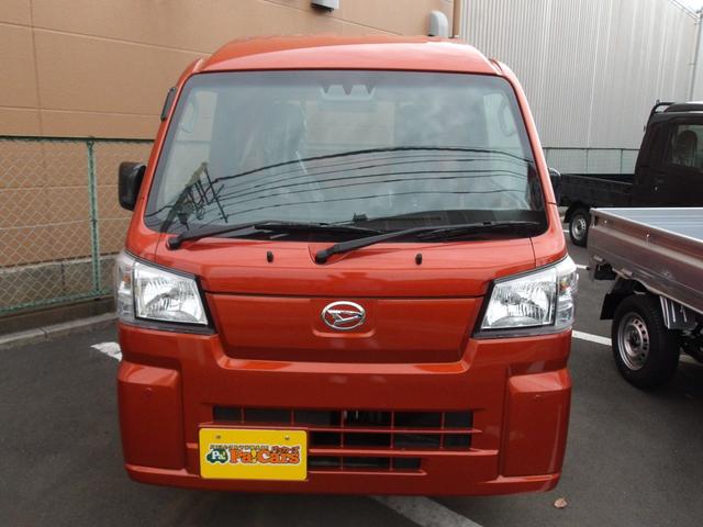 ハイゼットトラック ハイルーフ　届出済未使用車　切替式４ＷＤ　禁煙車　ｗエアバック　マニュアルエアコン　オートライト　パワステ　衝突被害軽減装置　衝突安全ボディ（5枚目）
