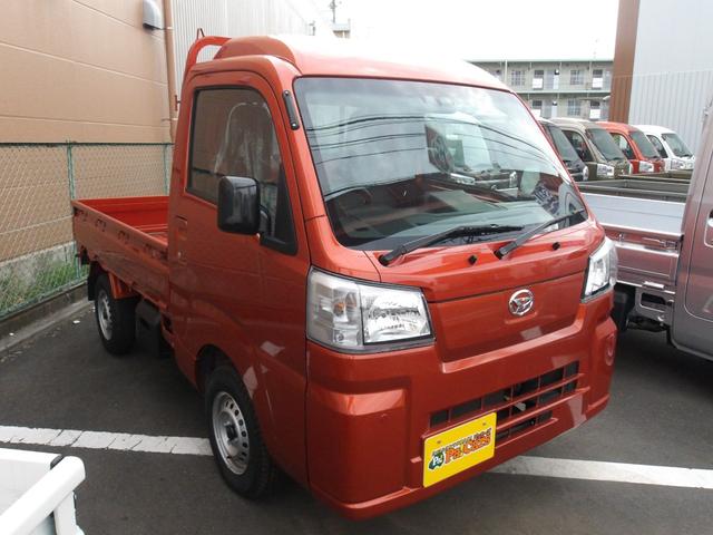ハイゼットトラック ハイルーフ　届出済未使用車　切替式４ＷＤ　禁煙車　ｗエアバック　マニュアルエアコン　オートライト　パワステ　衝突被害軽減装置　衝突安全ボディ（6枚目）