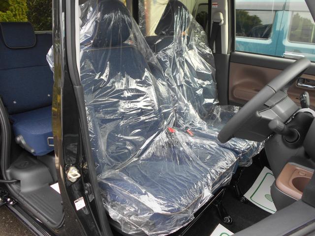 ムーヴキャンバス セオリーＧ　届出済未使用車　ブルートゥース　ＩＳＴＯＰ　前後ソナー　衝突軽減ブレーキ　フルフラットシート　電動格納式ミラー　ＬＥＤヘッド　横滑り防止機能　シートヒーター　両側オートスライドドア　禁煙　Ｂカメラ（7枚目）