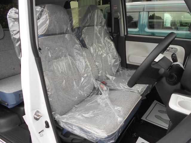 ムーヴキャンバス ストライプスＧ　届出済未使用車　前後障害物センサー　アイドルストップ　禁煙　Ｂカメラ　パワーウインドウ　セキュリティアラーム　フルフラット　スマートキープッシュスタート　カーテンエアバック　Ｓヒーター　キーフリーキー（7枚目）